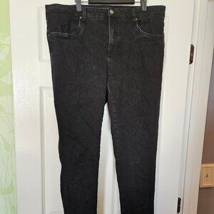 Universal Standard Seine High Rise Skinny Jeans 32 Inch - Black Size 18